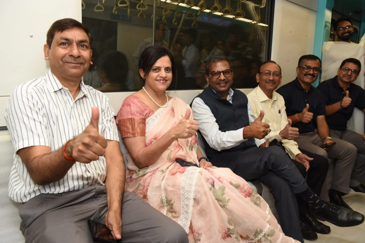 Mumbai Metro Achieves Historic Milestone with Trial Train at Cuffe Parade