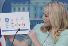 White House press secretary Karoline Leavitt