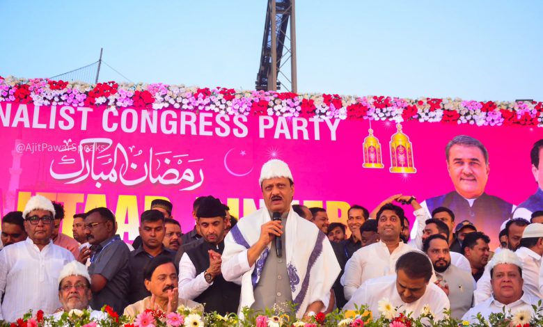 Ajit Pawar Champions Muslim Unity at Iftar, Warns of Tough Action Amid Aurangzeb Tomb Protests