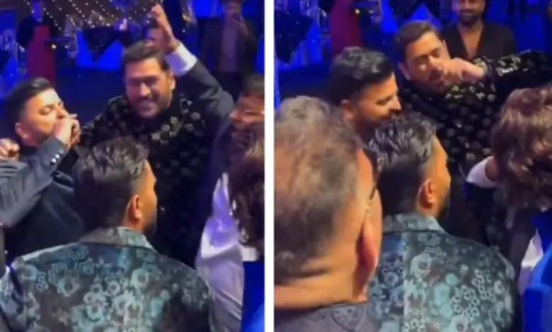 MS Dhoni, Rishabh Pant, and Suresh Raina Set the Dance Floor on Fire at Sakshi Pant's Wedding!