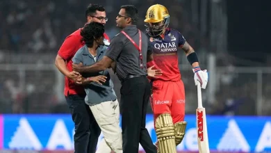 Fan Breaches Security to Meet Virat Kohli During IPL 2025 Match