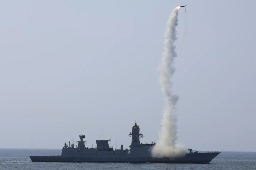 Indian warships have conducted multiple anti-ship firings in the Arabian Sea, demonstrating their preparedness for long-range precision strikes, with the Navy asserting they are combat-ready to protect the nation's interests.