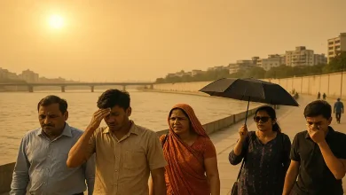 Gujarat Battles Scorching Heatwave: Ahmedabad Hits 43°C, IMD Alerts Issued