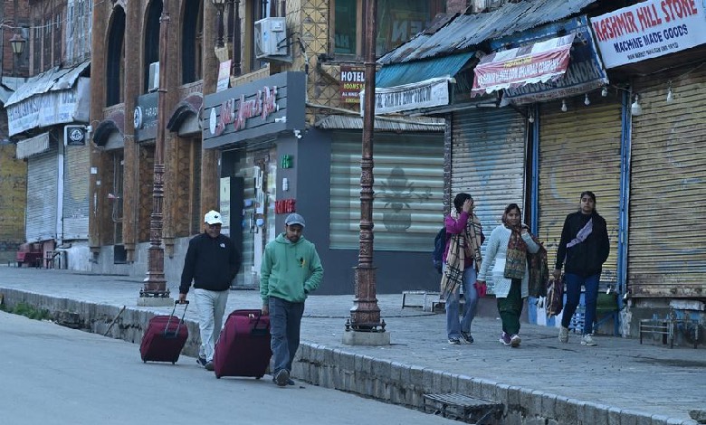Shutdown Against Pahalgam Terror Attack in Kashmir Valley, First Time in 35 Years