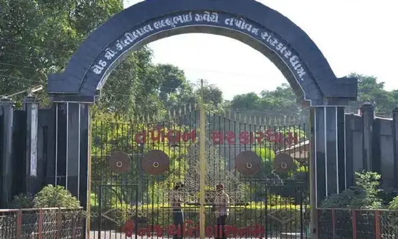 Navsari school where 13-year-old Megh Jain died of heart attack, highlighting youth heart health crisis in Gujarat.