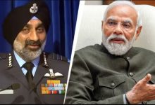Air Chief Marshal Amar Preet Singh on Sunday met PM Narendra Modi.