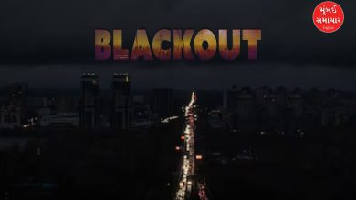 Civil Defense personnel conducting blackout and mock drill operations in Gujarat as part of Operation Shield.