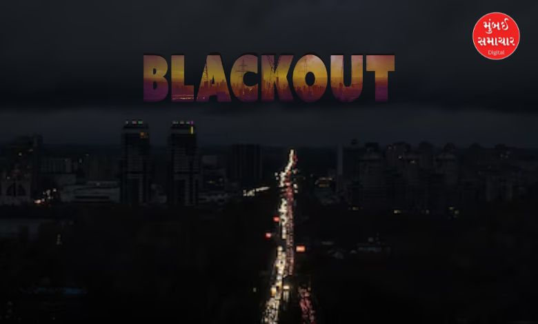 Civil Defense personnel conducting blackout and mock drill operations in Gujarat as part of Operation Shield.
