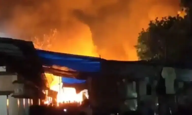 Eight people, including children, were killed as a fire broke out near Gulzar House in the Hyderabad Old City.