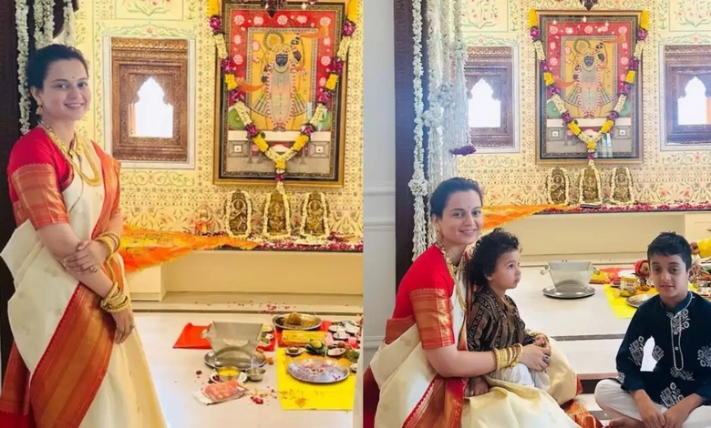 Kangana Ranaut Settles into Historic Delhi MP Bungalow