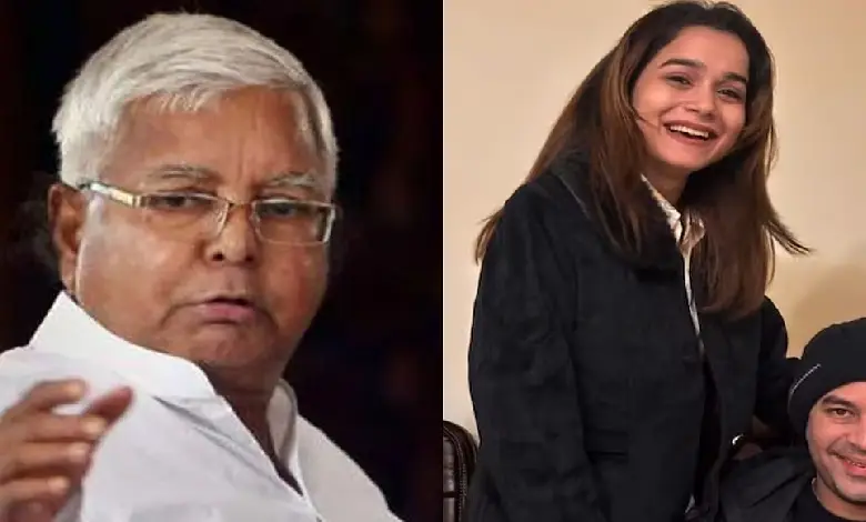 Tej Pratap's estranged wife rejects Lalu Yadav's action against him as poll drama.
