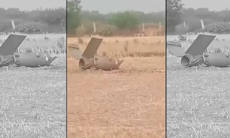 Missile debris was found in agricultural fields in Sirsa (Haryana), Barmer (Rajasthan), and Jalandhar (Punjab) as Pakistan, for the second consecutive night on Friday.