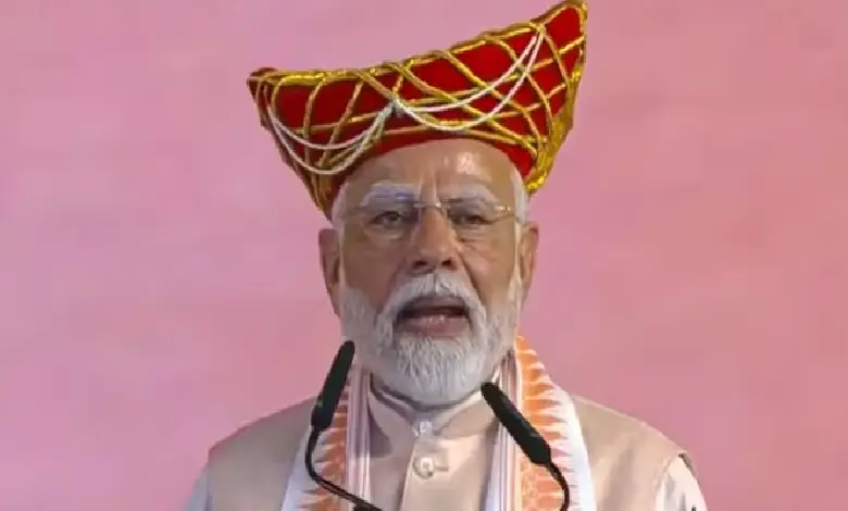 PM Narendra Modi said terrorists in Pakistan brought their own doom by challenging the "nari shakti" of India.