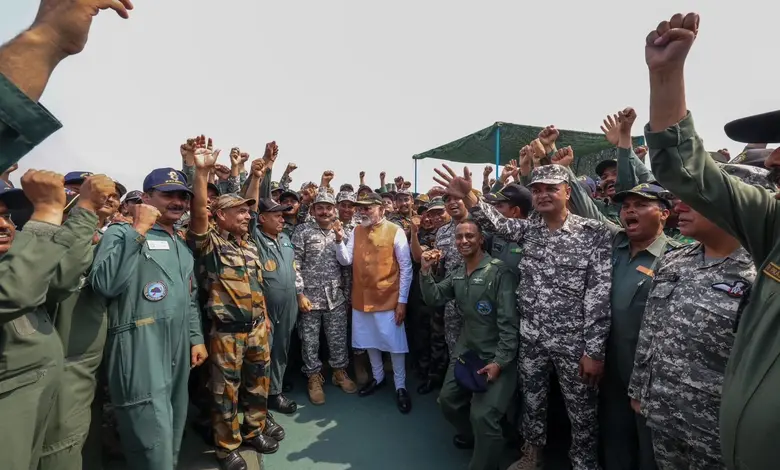 PM Modi Boosts Troop Morale with Surprise Visit to Adampur Air Base
