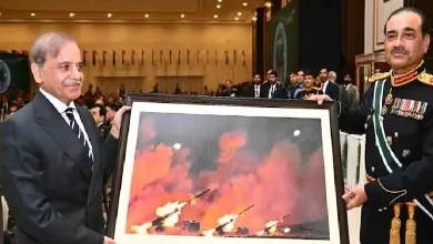 Pakistan attempted to spread yet another piece of propaganda when Army Chief Asim Munir presented Prime Minister Shehbaz Sharif with a dated photo of a Chinese military drill as a souvenir.