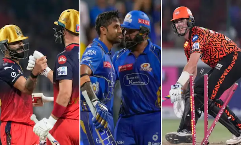 IPL 2025 Playoff Race Update. Top contenders, struggling teams, and eliminated franchises analyzed.