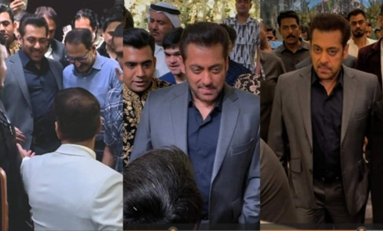 Salman Khan Makes Rare Public Appearance at Friend’s Wedding Under Heavy Security
