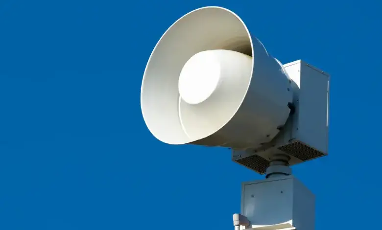 An air warning was issued by the Air Force Station in Chandigarh late Thursday evening, alerting of a possible aerial attack amid rising tensions between India and Pakistan.