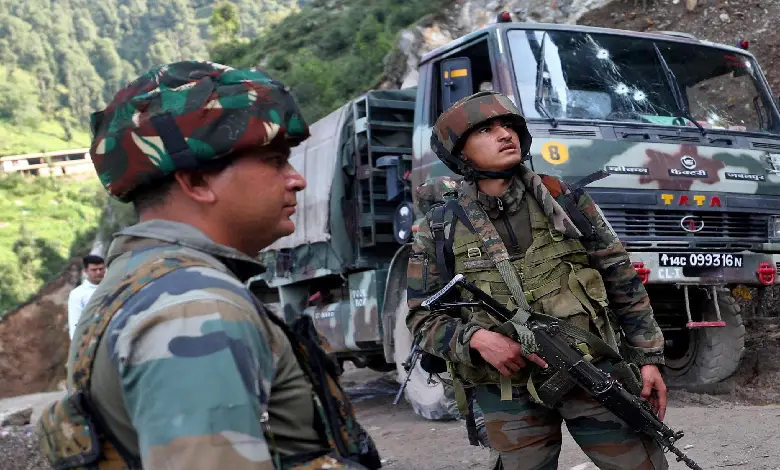 Two terrorists were killed in an ongoing encounter in Singhpora Chatroo on Thursday.