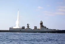 The Indian Navy is extensively carrying out exercises in the Arabian Sea within its Exclusive Economic Zone.
