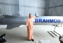 At the inauguration of the BrahMos supersonic cruise missile production unit at the Uttar Pradesh Defence Industrial Corridor in Lucknow.