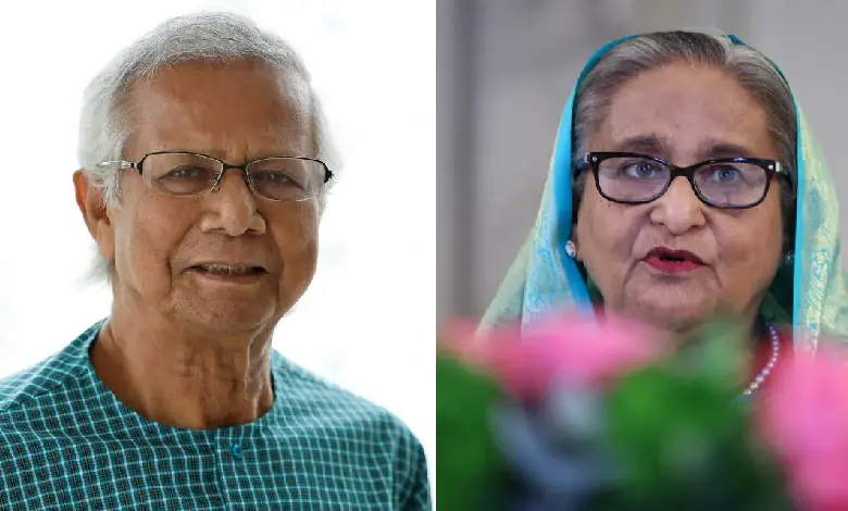 Former Bangladesh Prime Minister Sheikh Hasina intensified her criticism of interim government head Muhammad Yunus.