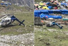 A Helicopter Crashed in Kedarnath Dham in Uttarakhand; No Casualties Reported