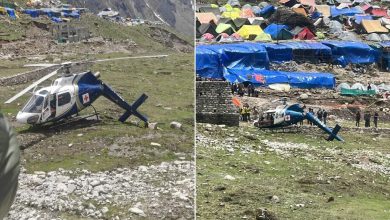 A Helicopter Crashed in Kedarnath Dham in Uttarakhand; No Casualties Reported