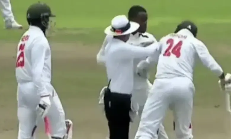 Tempers Flare in Dhaka: Bangladesh and South Africa Players Clash in Emerging Test Match