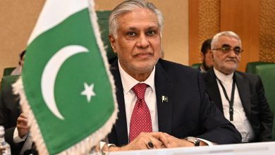 BJP leaders criticize Pakistan Deputy PM Ishaq Dar over false Pakistan Air Force ‘King of the Skies’ claim.