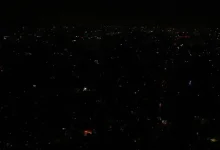 Indian border towns in blackout after Pakistan missile strikes; military forces and emergency services on high alert.