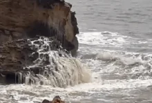 Stormy weather in Gujarat causes sea currents and flooding, prompting safety alerts and damage across coastal regions.