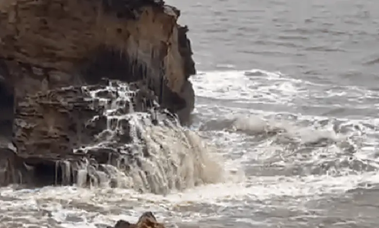 Stormy weather in Gujarat causes sea currents and flooding, prompting safety alerts and damage across coastal regions.