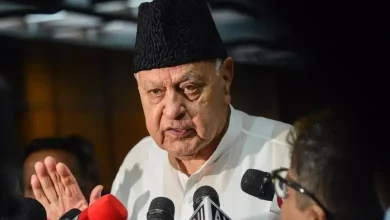 Farooq Abdullah in Pahalgam after terror attack. Reaffirms Kashmir's Indian status. India halts Pakistan trade.  