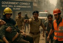 India war preparedness drill May 7. Gujarat cities to observe sirens, blackouts amid India-Pakistan tensions.
