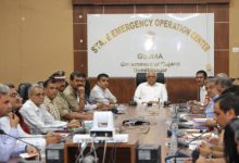 Gujarat security heightened. Staff leave cancelled amid India-Pakistan tensions. CM Patel's directive.