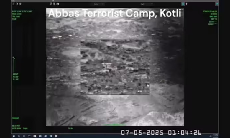 WATCH India strike LeT terror camps. Operation Sindoor footage shows action after Pahalgam attack.