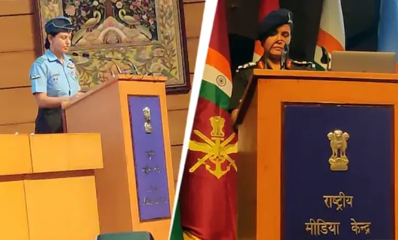 Indian Women Officers Lead Briefing on Operation Sindoor Strikes