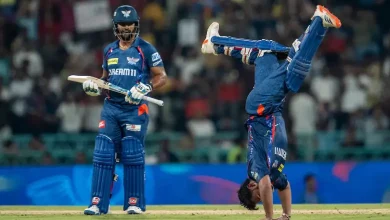 Lucknow Super Giants captain Rishabh Pant celebrates his century against Royal Challengers Bengaluru in IPL 2025. | Image: BCCI