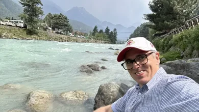 Jammu and Kashmir Chief Minister Omar Abdullah chairs a Cabinet meeting in Pahalgam after a terror attack.