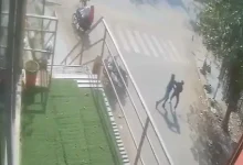 Crime scene in Nikol, Ahmedabad, where a man was fatally stabbed in the chest with a bike key following a dispute.