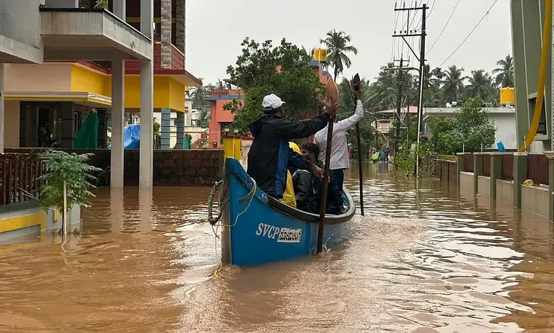 Heavy Rainfall Disrupts Daily Life in Mangaluru and Dakshina Kannada