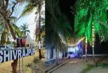 PGVCL officials inspect Yuvika Resort in Shivrajpur after detecting electricity theft worth Rs 24.8 lakh during a surprise check.