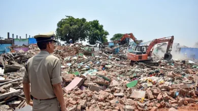 Mega Demolition in Bapunagar After Chandola, Bulldozers Clear Over 400 Illegal Structures