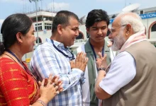 Modi Greets Bihar's Cricket Wonder Kid Vaibhav Suryavanshi at Airport