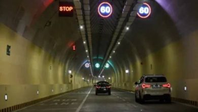 "Mumbai Coastal Road tunnel with traffic congestion due to vehicle breakdowns and accidents, highlighting safety concerns."