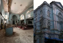 "Magen David Synagogue in Byculla undergoing renovation, sparking heritage conservation debate among Mumbai's Jewish community."