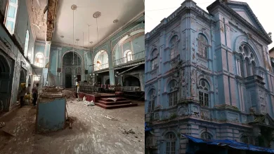 "Magen David Synagogue in Byculla undergoing renovation, sparking heritage conservation debate among Mumbai's Jewish community."