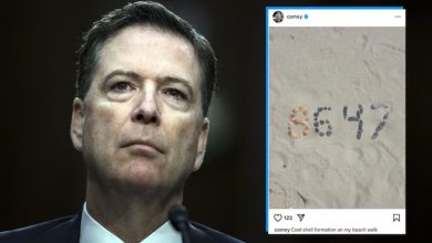 James Comey with a cryptic '8647' post linked to Trump assassination controversy
