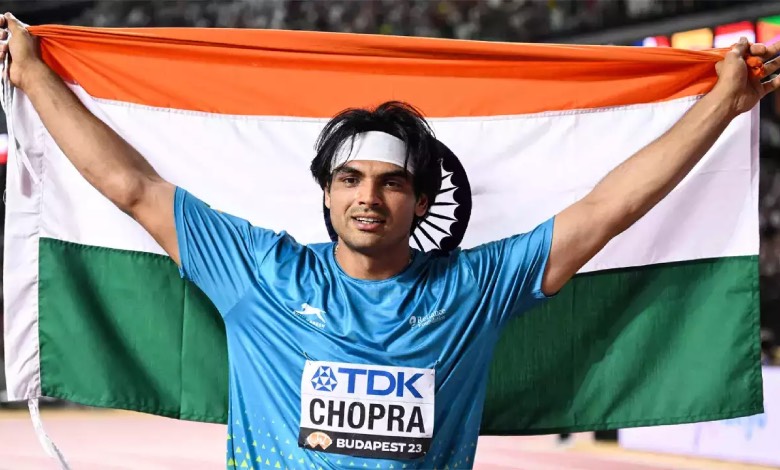 Neeraj Chopra Lt Colonel TA. Olympic gold medallist receives honorary Territorial Army rank.